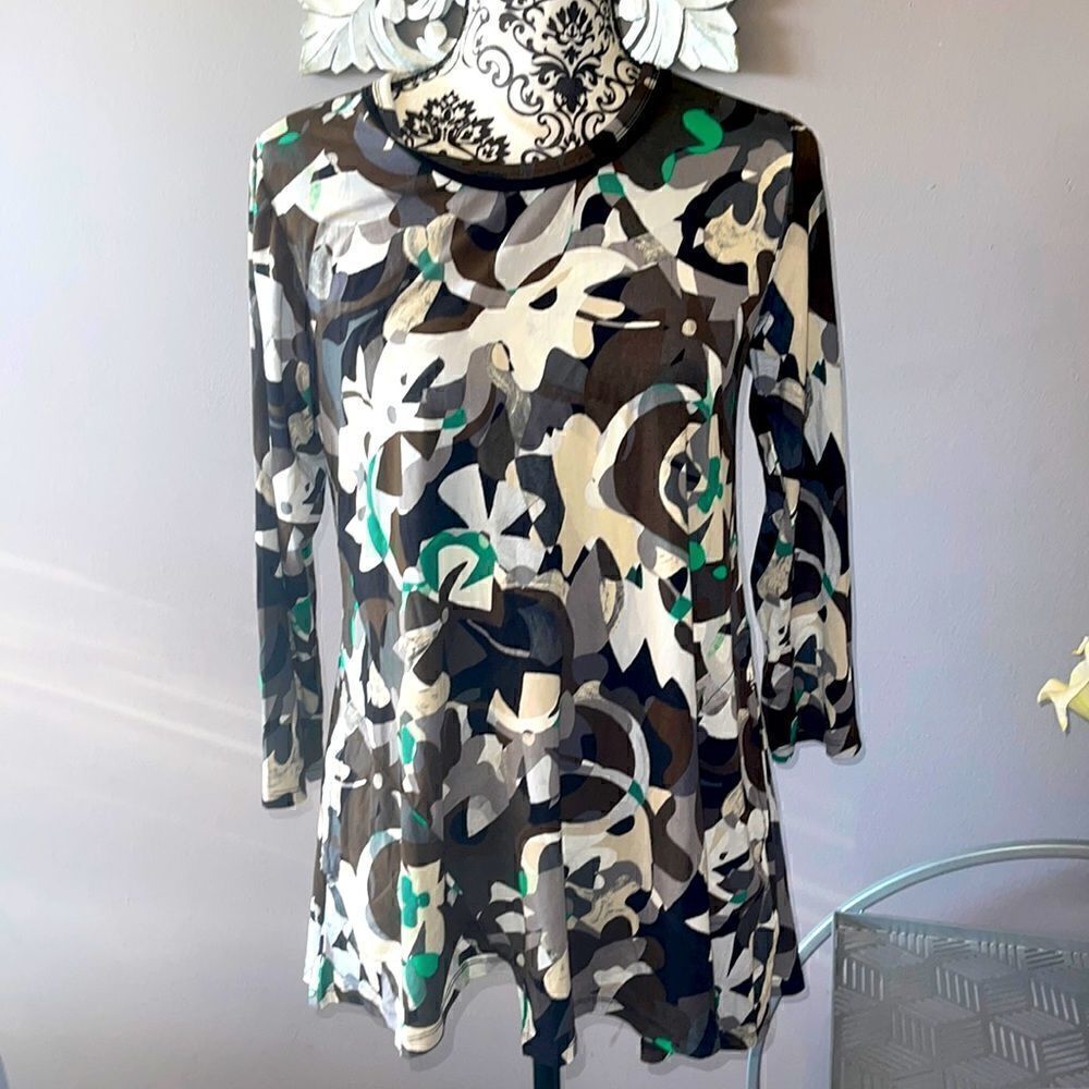 Logo knit tunic 